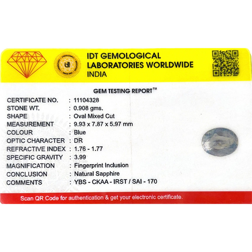 Blue Sapphire - 4.54 Carat