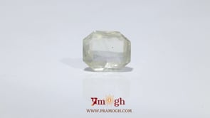 White Sapphire - 6.37 Carat