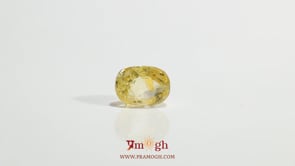 Yellow Sapphire - 3 Carat