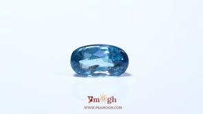 Blue Zircon - 6.6 Carat