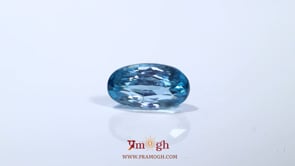 Blue Zircon - 5.9 Carat