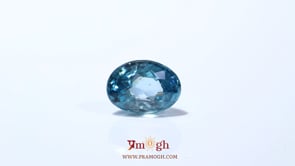 Blue Zircon - 5.95 Carat