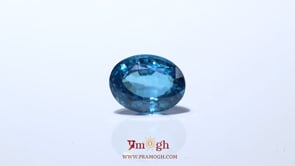 Blue Zircon - 6.15 Carat