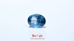 Blue Zircon - 6.3 Carat