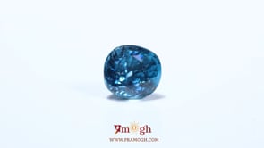 Blue Zircon - 6.65 Carat