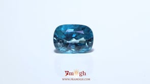 Blue Zircon - 7.75 Carat