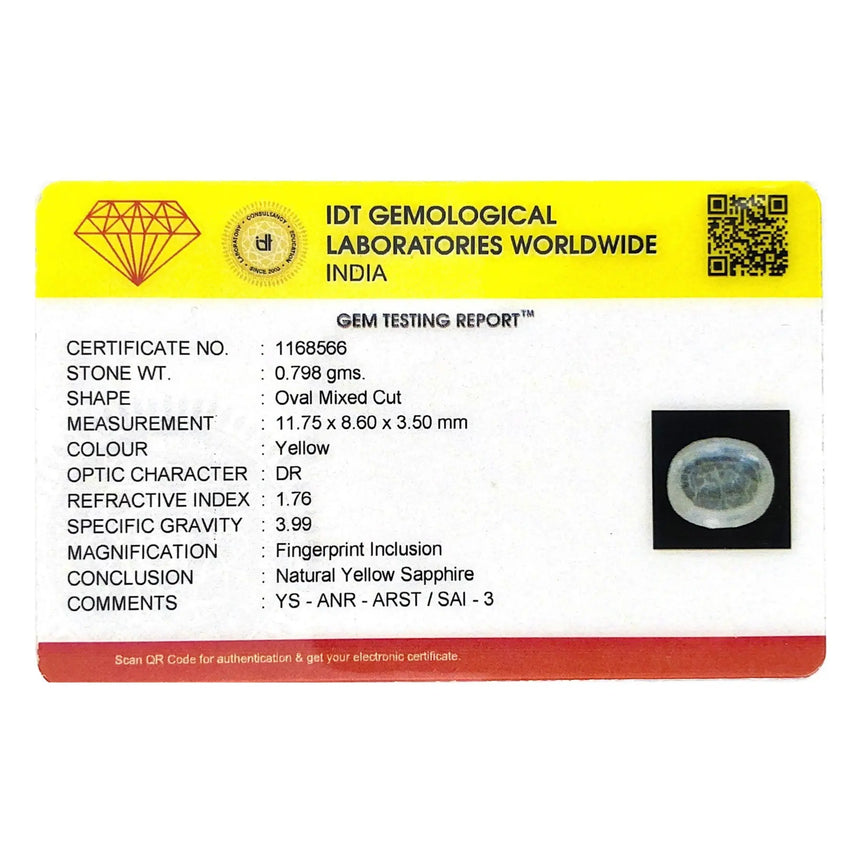 White Sapphire- 3.99 Carat - Pramogh