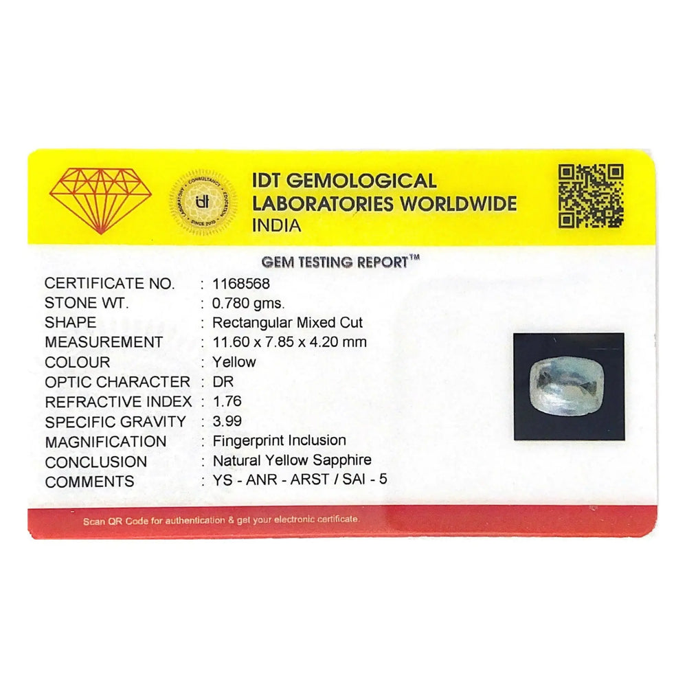 White Sapphire- 3.9 Carat - Pramogh