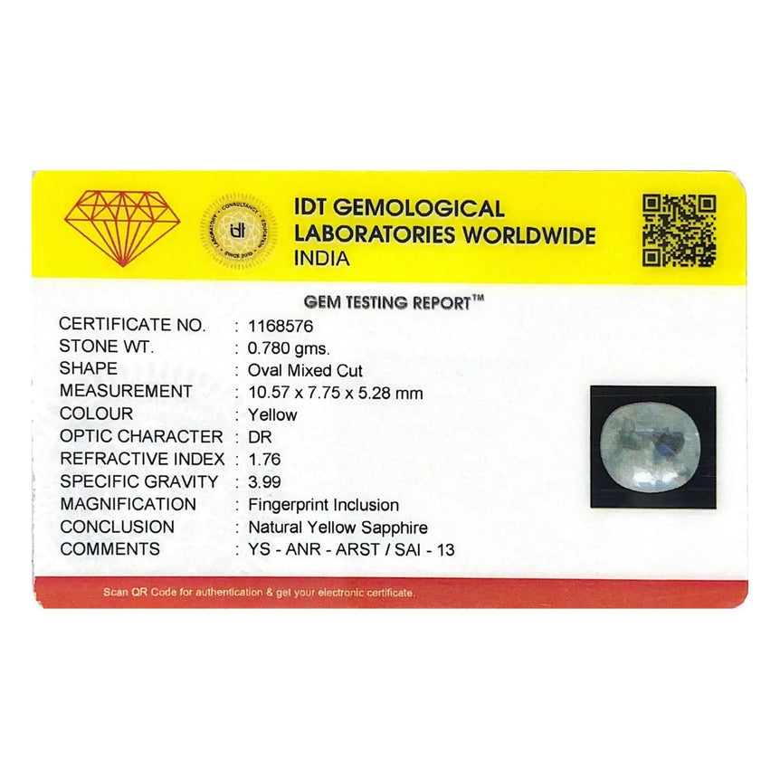 White Sapphire- 3.9 Carat - Pramogh