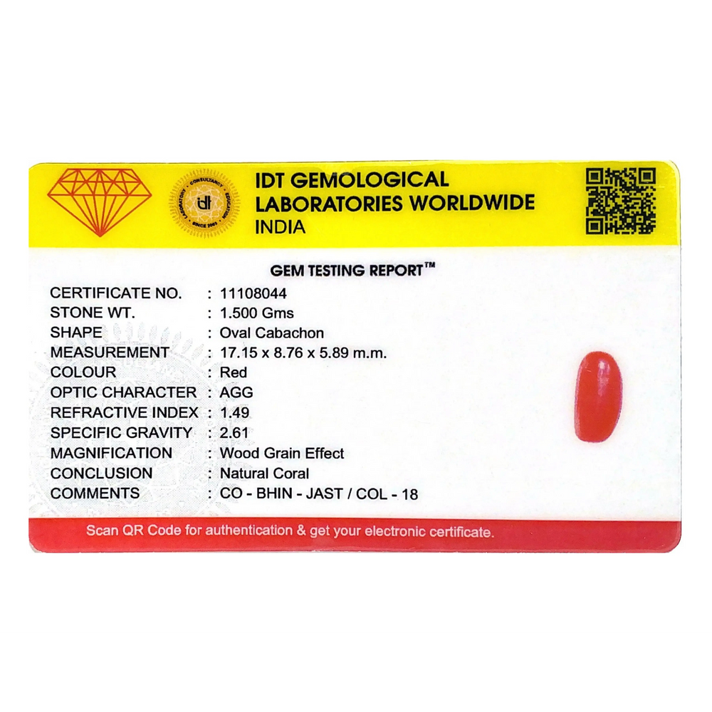 Red Coral - 7.5 Carat