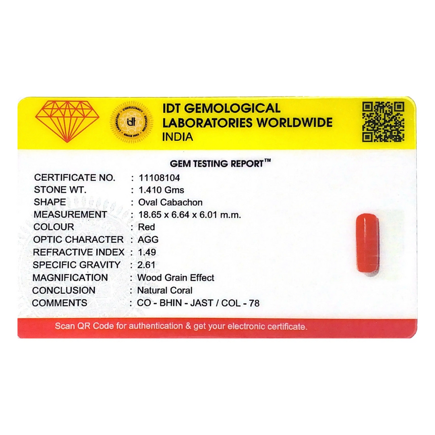Red Coral - 7.05 Carat