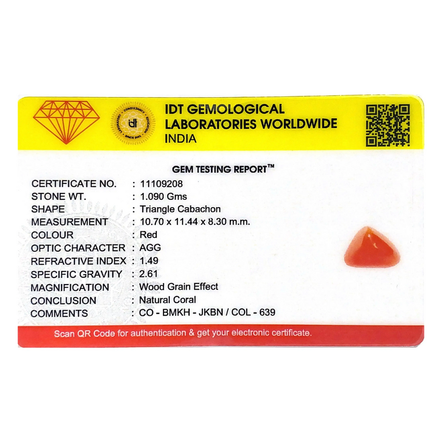 Red Coral - 5.45 Carat