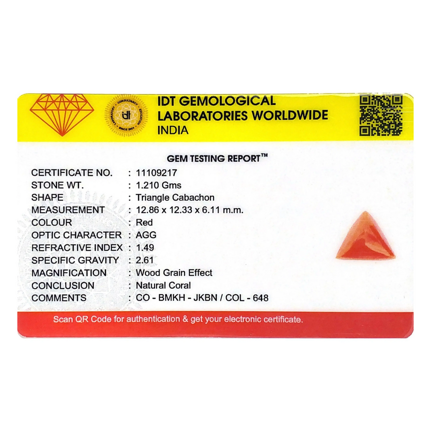 Red Coral - 6.05 Carat
