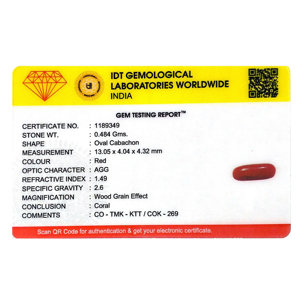 Red Coral - 2.42 Carat