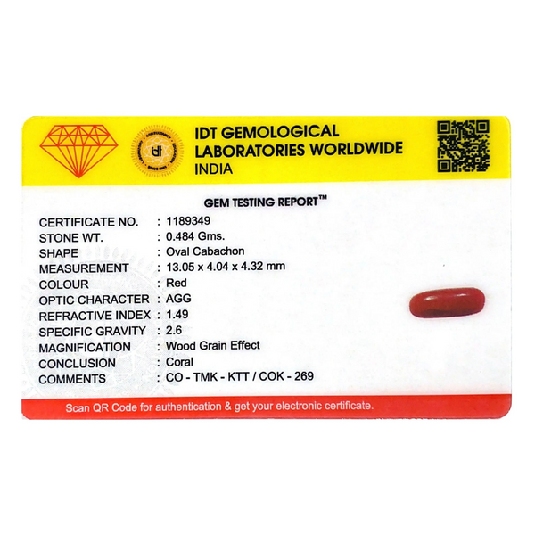 Red Coral - 2.42 Carat
