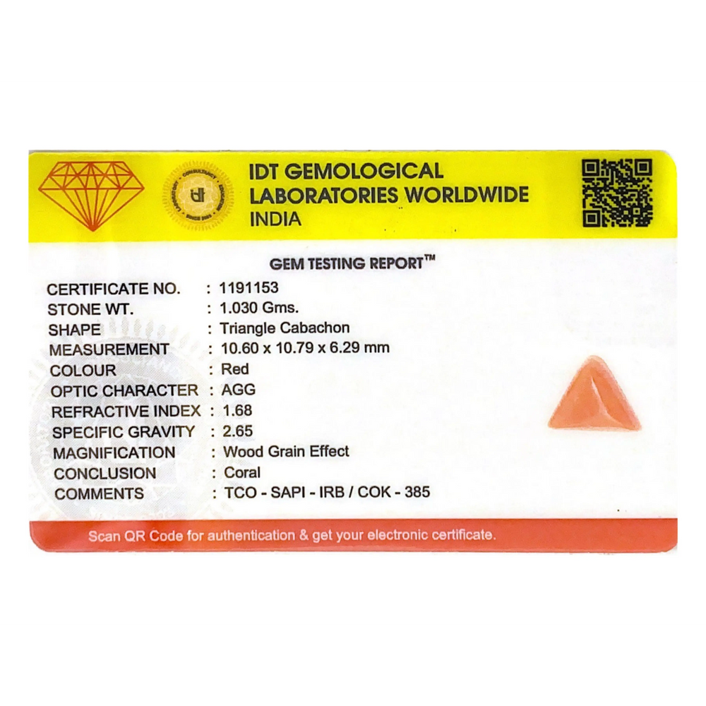 Red Coral - 5.15 Carat