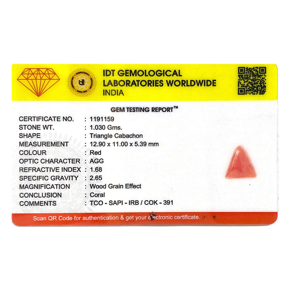 Red Coral - 5.15 Carat