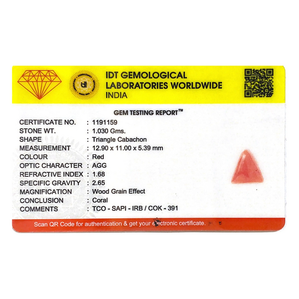 Red Coral - 5.15 Carat