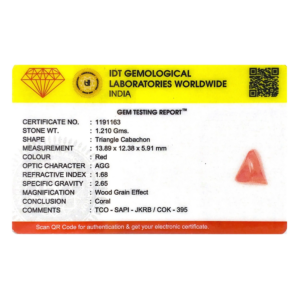 Red Coral - 6.05 Carat