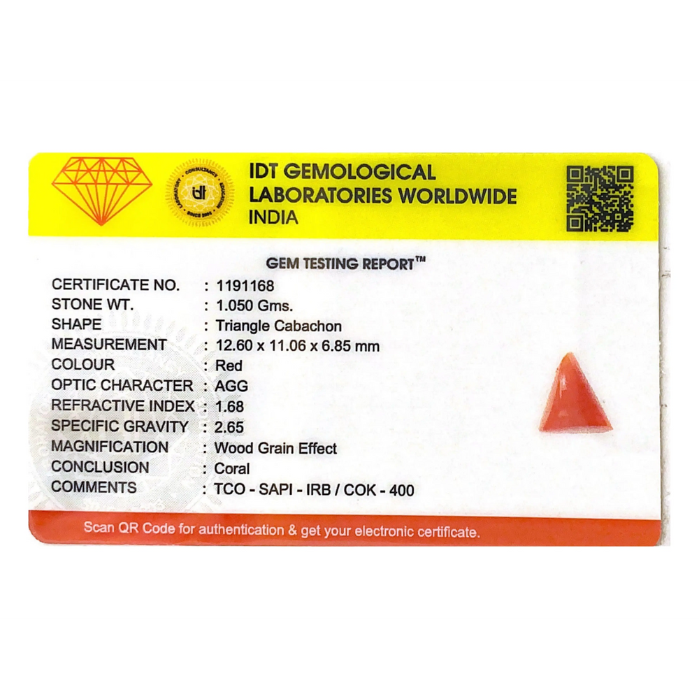 Red Coral - 5.25 Carat
