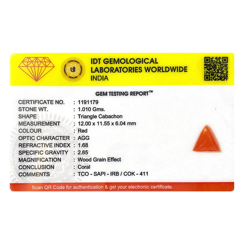 Red Coral - 5.05 Carat
