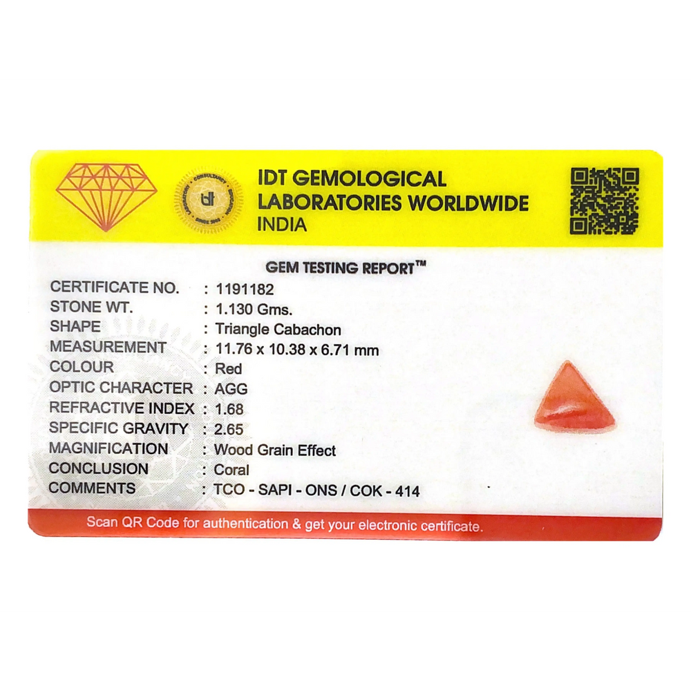 Red Coral - 5.65 Carat