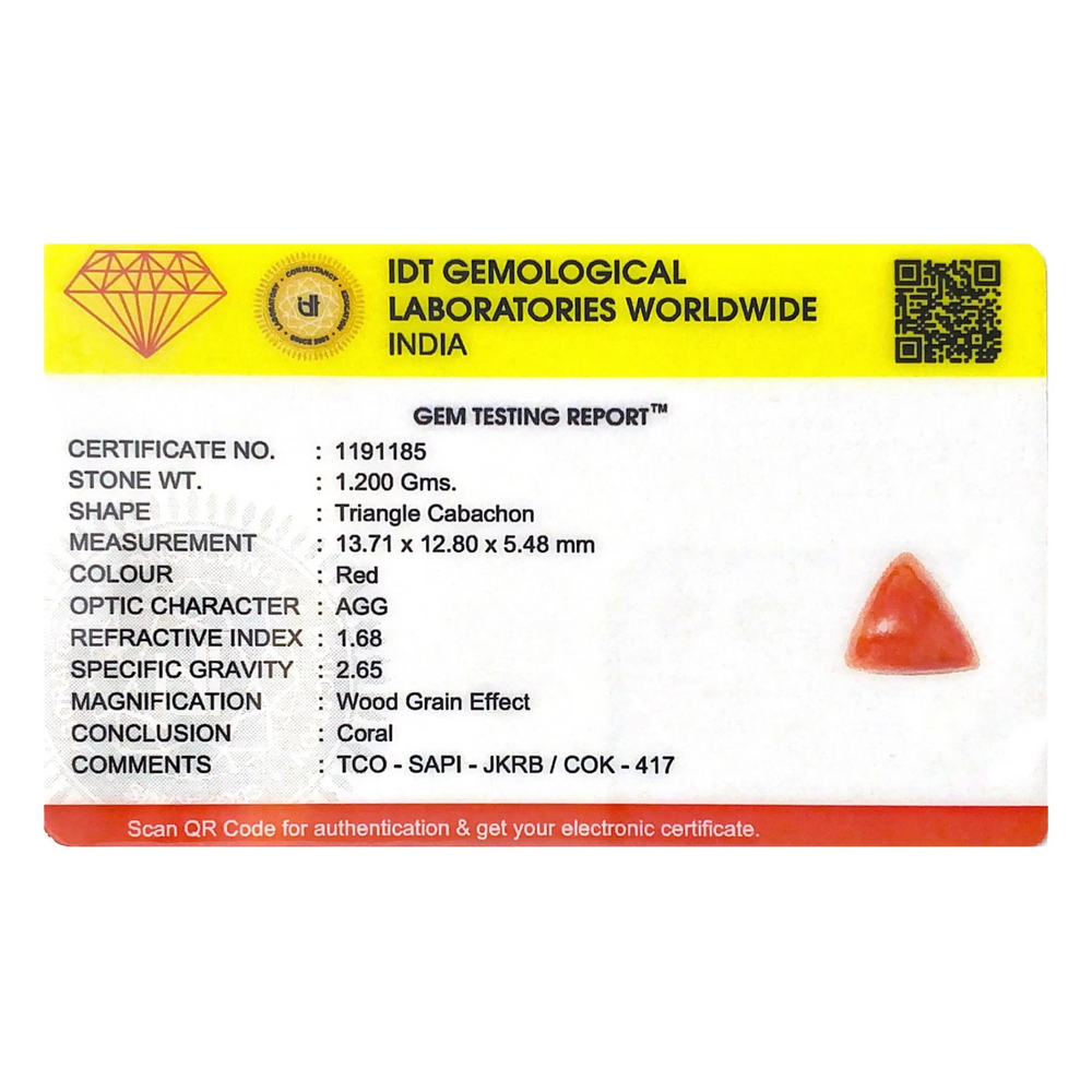 Red Coral - 6 Carat