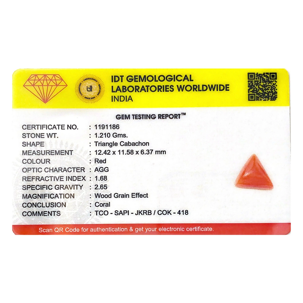 Red Coral - 6.05 Carat