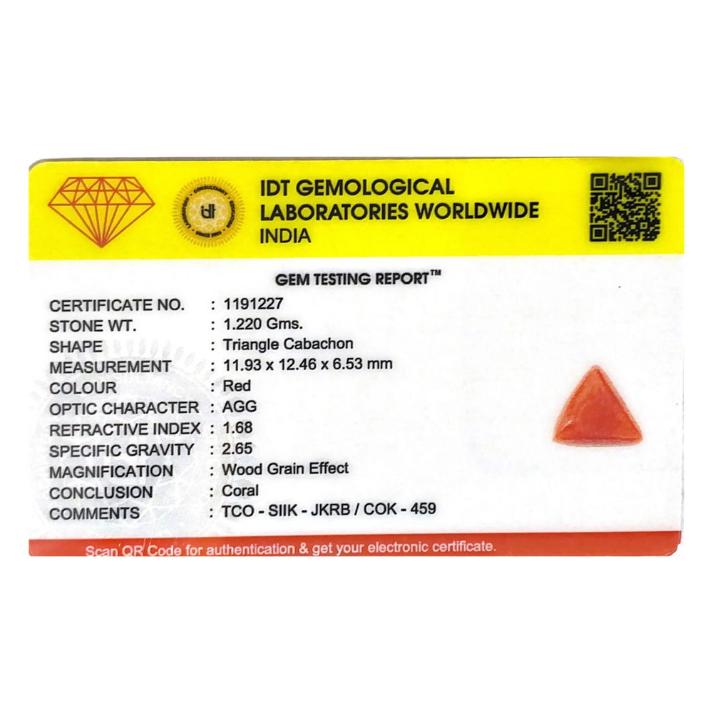 Red Coral - 6.1 Carat