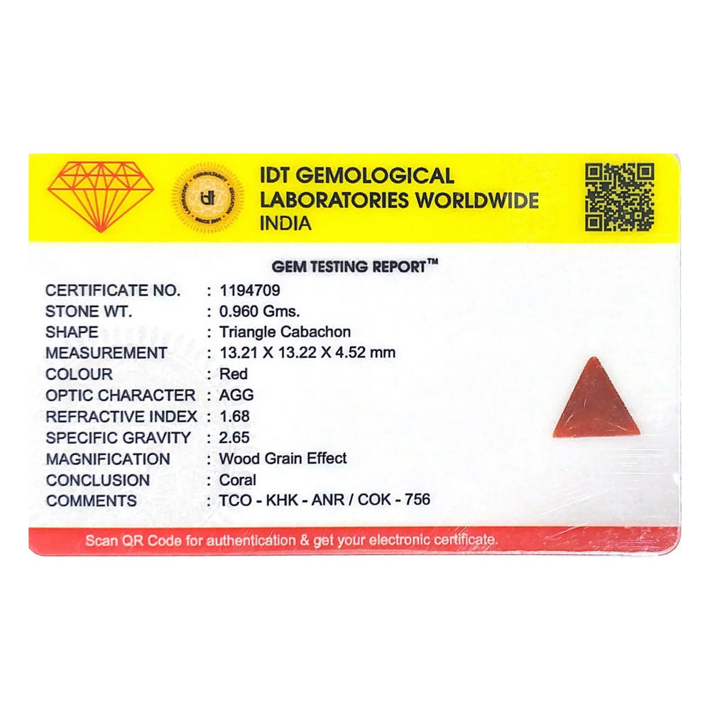 Red Coral - 4.8 Carat