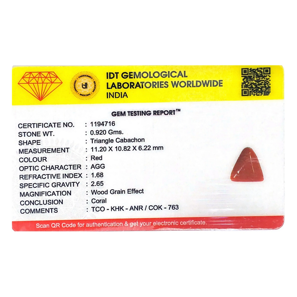 Red Coral - 4.6 Carat