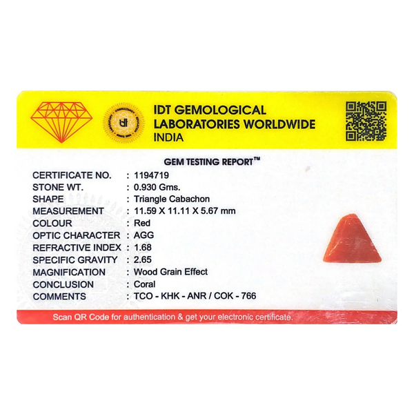 Red Coral - 4.65 Carat