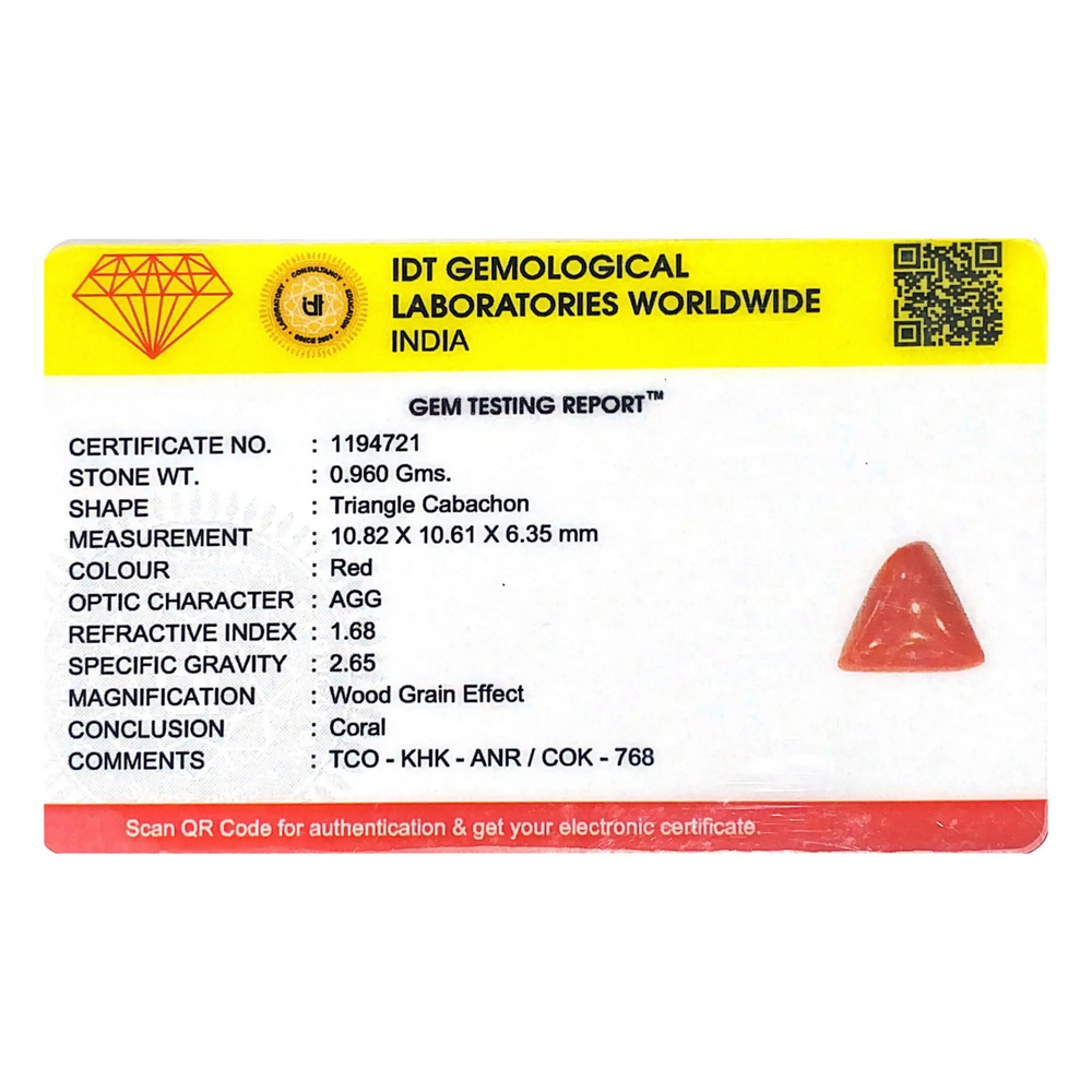 Red Coral - 4.8 Carat