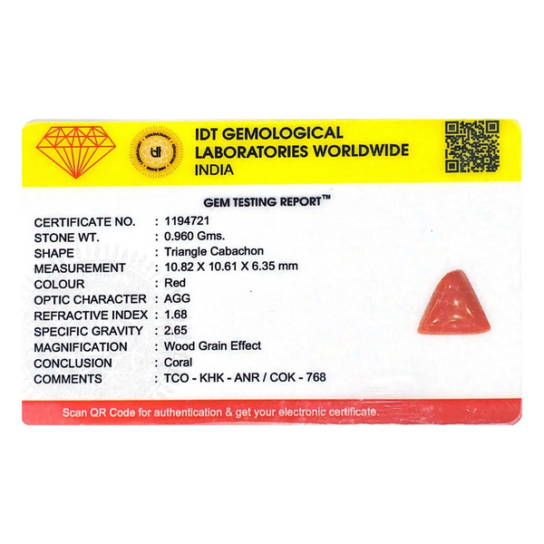 Red Coral - 4.8 Carat