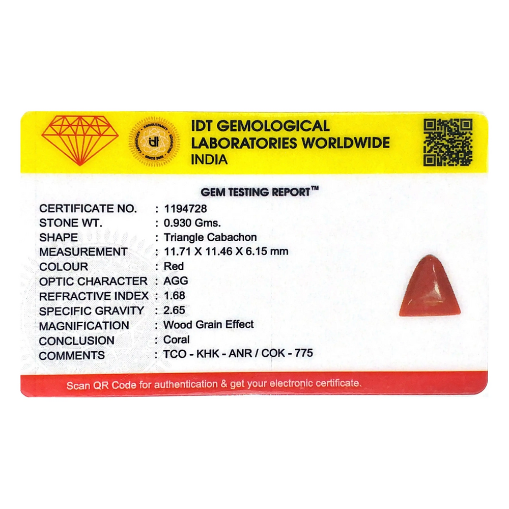 Red Coral - 4.65 Carat