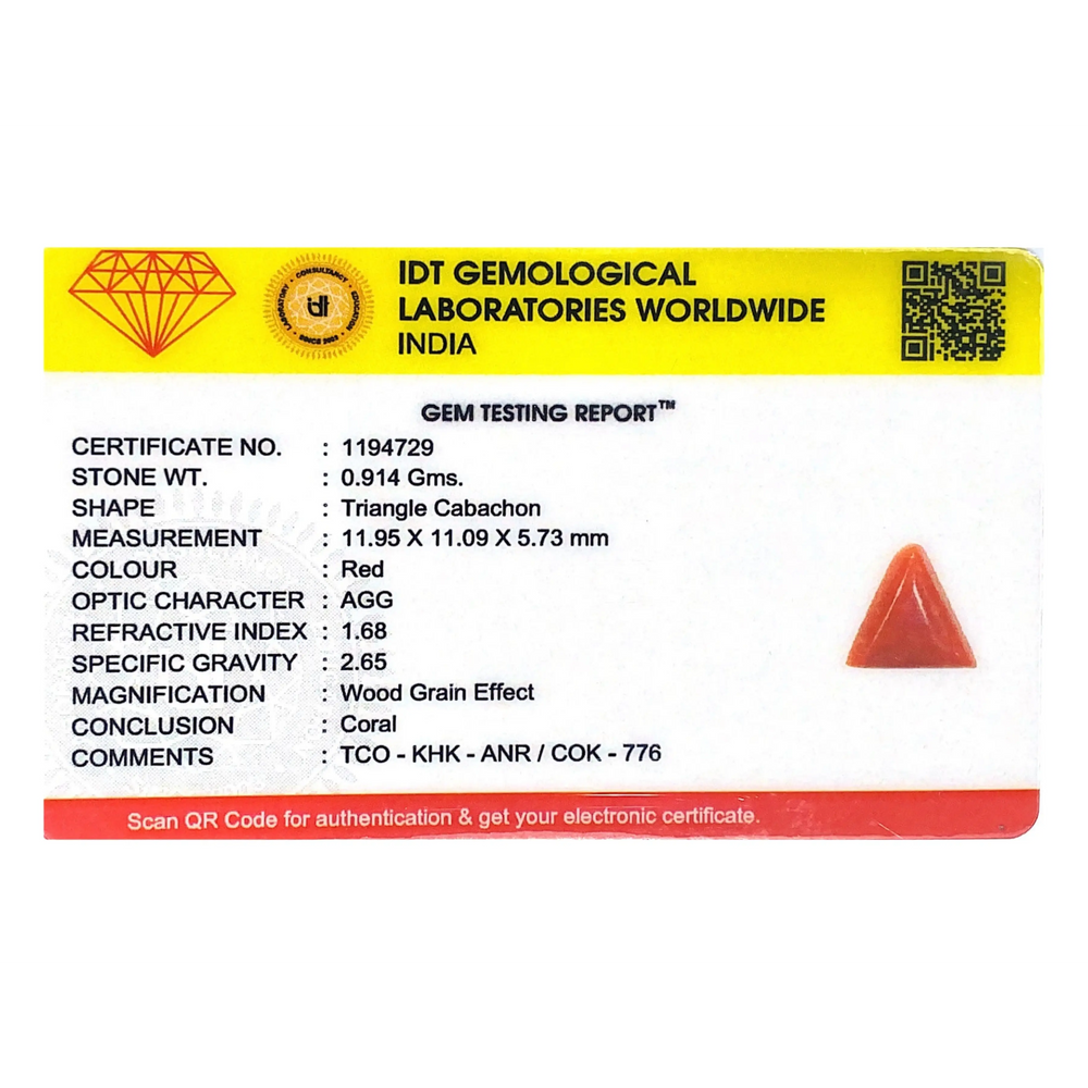 Red Coral - 4.57 Carat
