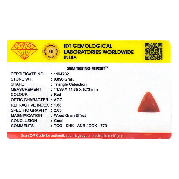 Red Coral - 4.48 Carat