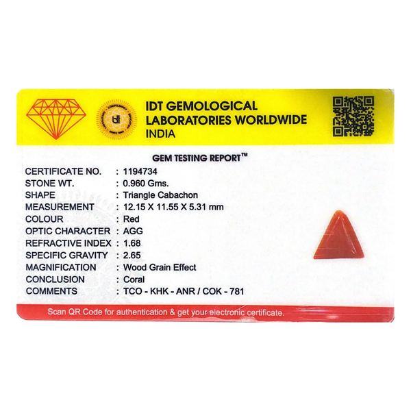 Red Coral - 4.8 Carat