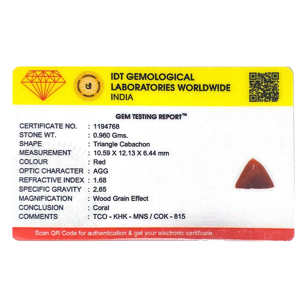 Red Coral - 4.8 Carat