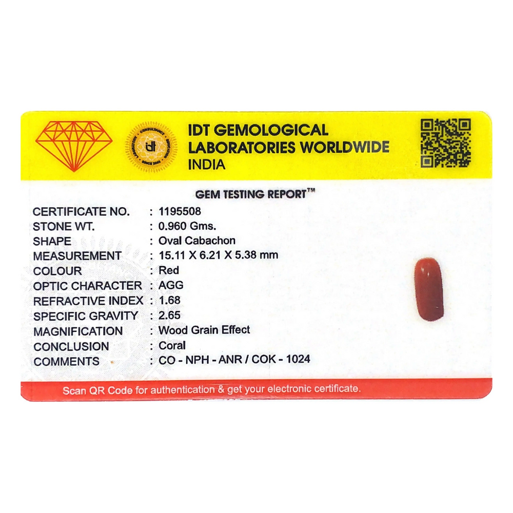 Red Coral - 4.8 Carat