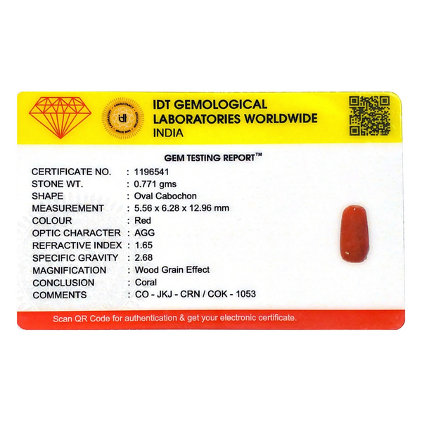 Red Coral - 3.86 Carat