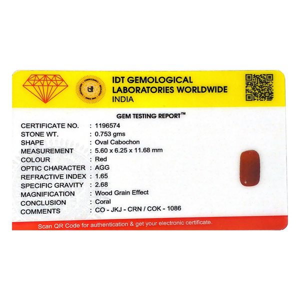 Red Coral - 3.77 Carat