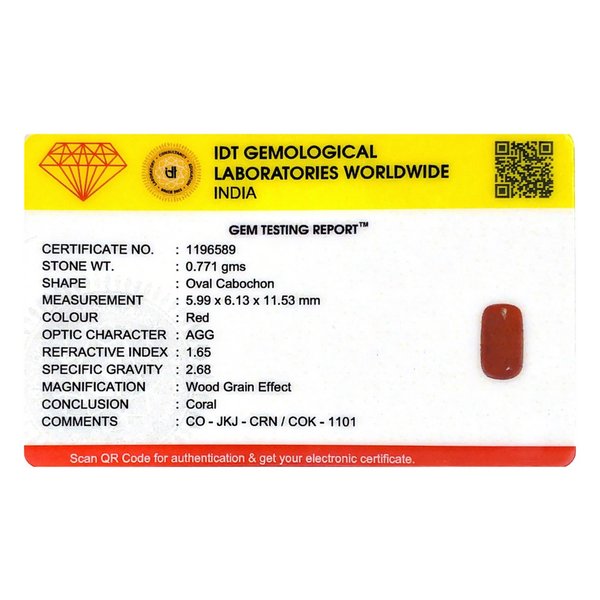 Red Coral - 3.86 Carat