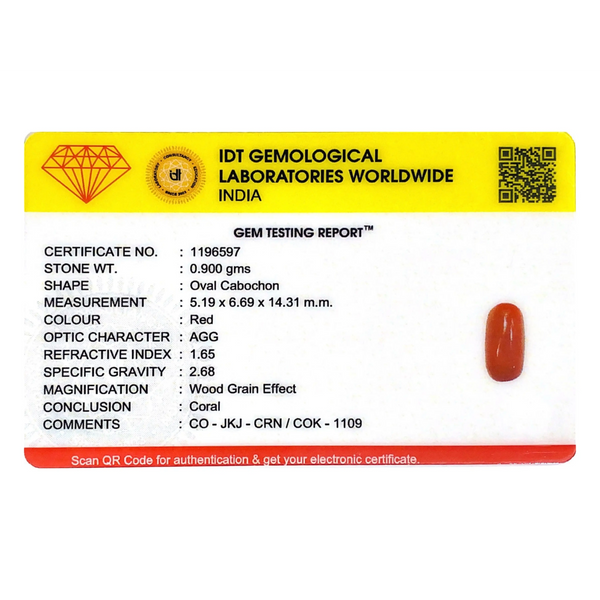 Red Coral - 4.5 Carat