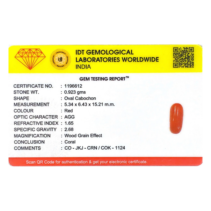 Red Coral - 4.62 Carat