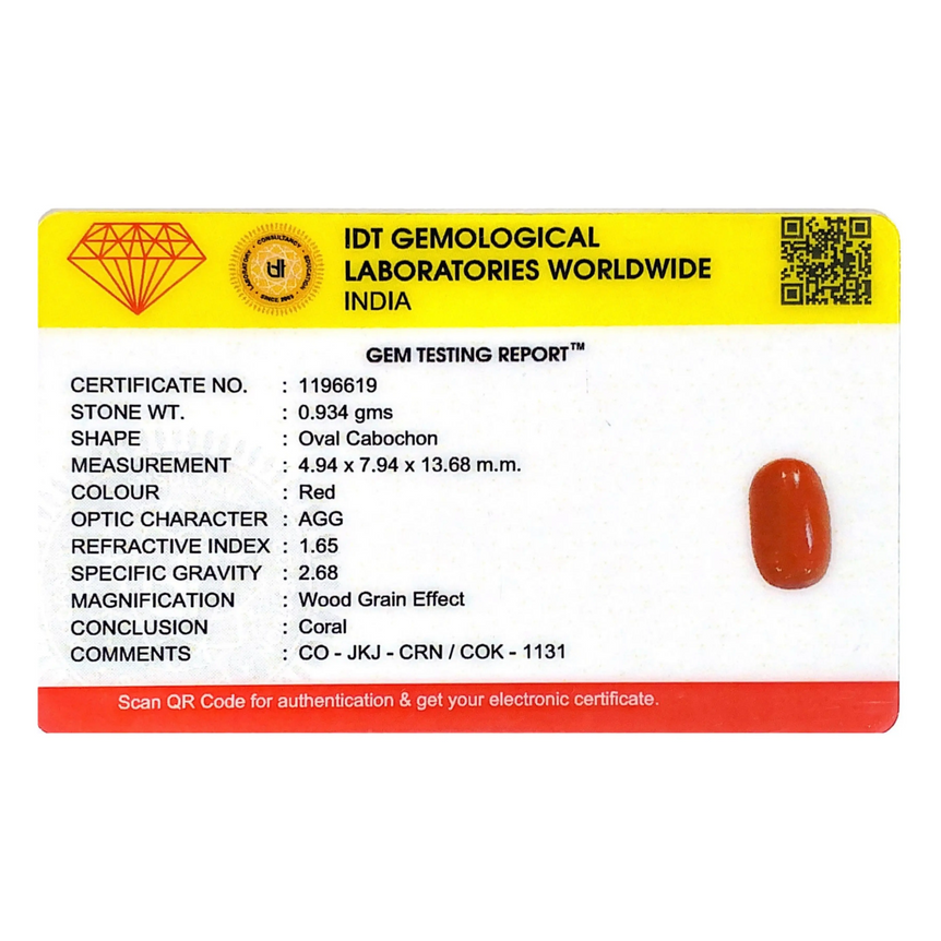 Red Coral - 4.67 Carat