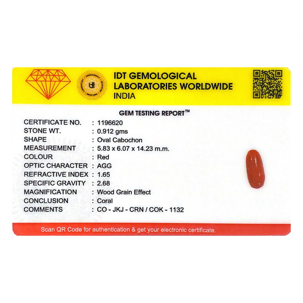 Red Coral - 4.56 Carat