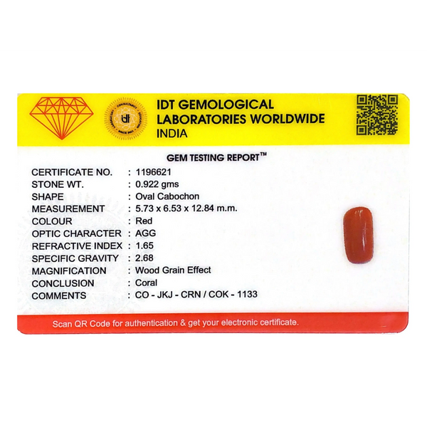 Red Coral - 4.61 Carat