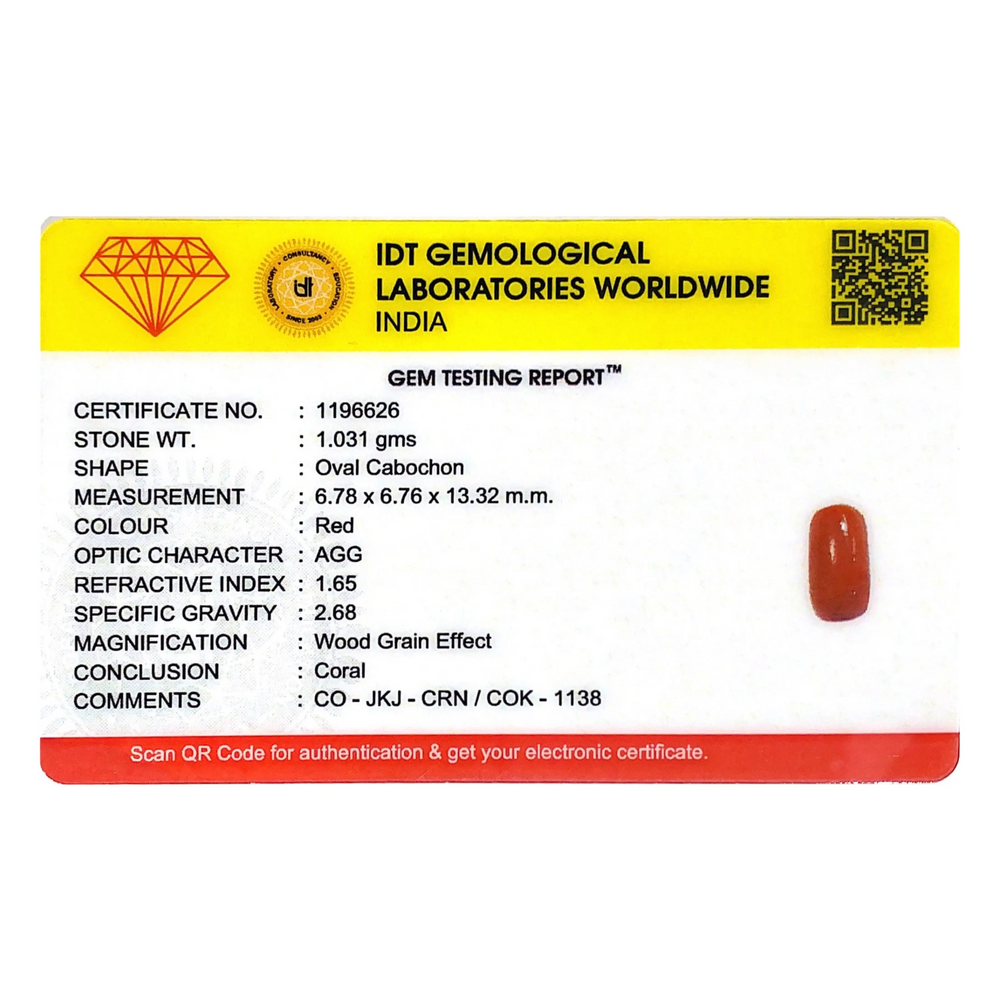 Red Coral - 5.16 Carat