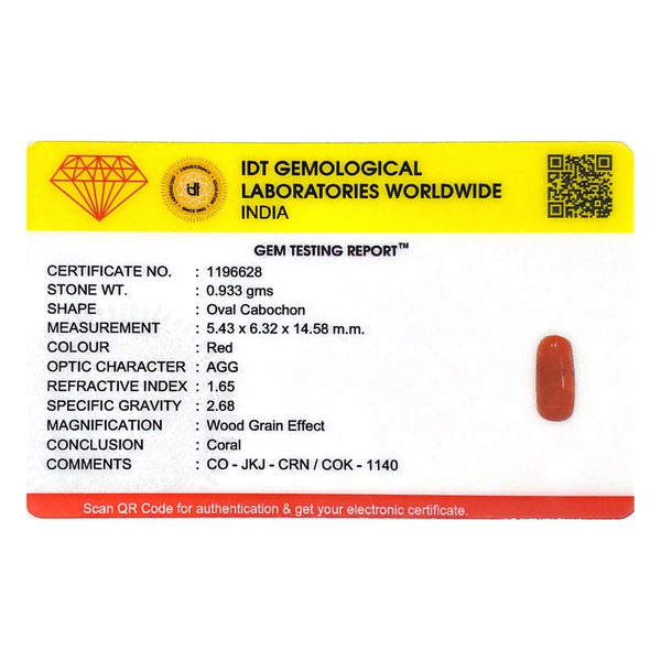 Red Coral - 4.67 Carat